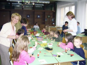 Kézművesség az ovisnapon